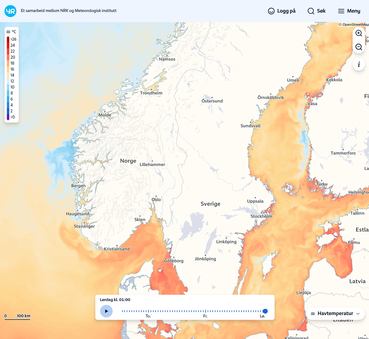 Sjøtemperaturer