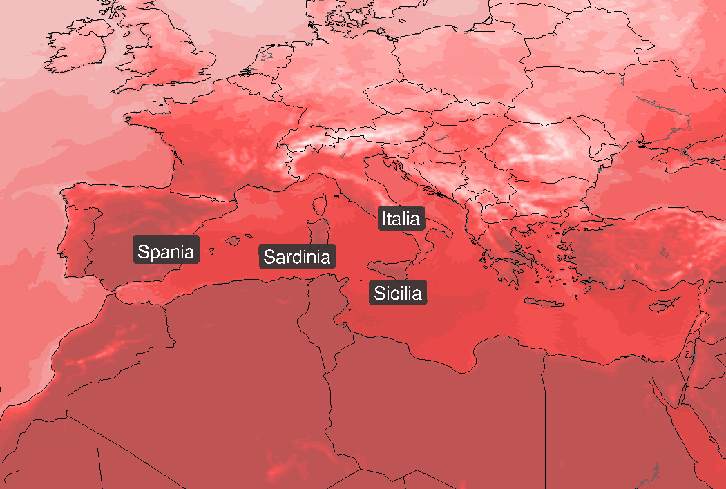 Hete i Europa 22. juli 2026